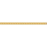 Double Curb Link Chain in 18ct Yellow Gold