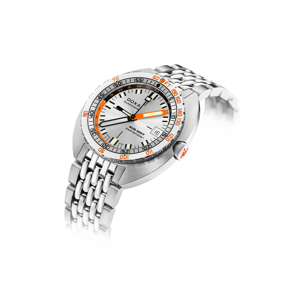 DOXA SUB 250T GMT STAINLESS STEEL BRACELET 855.10.021.10