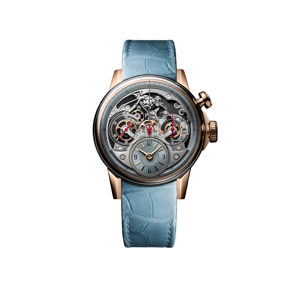 Louis Moinet Memoris Spirit Automatic Chronograph 40.70mm Watch LM-84.50.21
