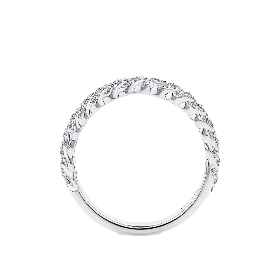 0.63 Carat Diamond Vera Ring in 14ct White Gold