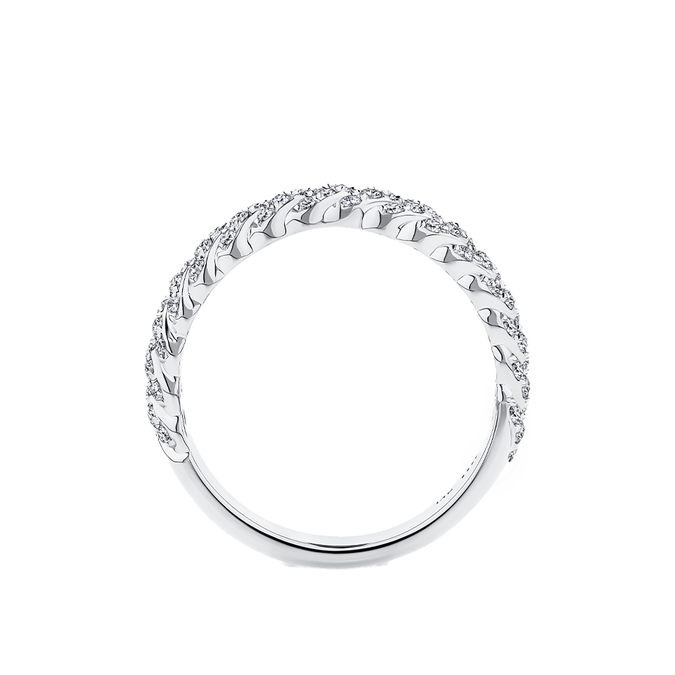 0.63 Carat Diamond Vera Ring in 14ct White Gold