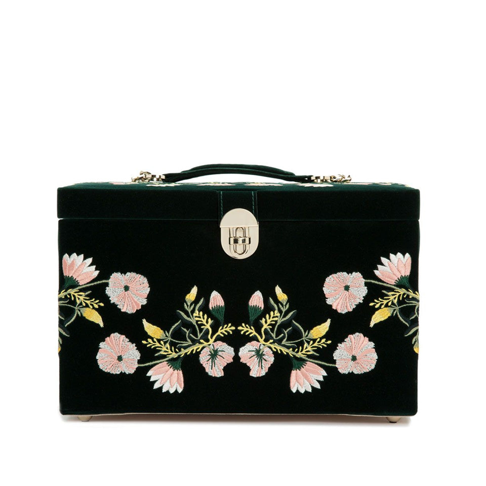 Wolf Large Zoe Jewellery Box 393012