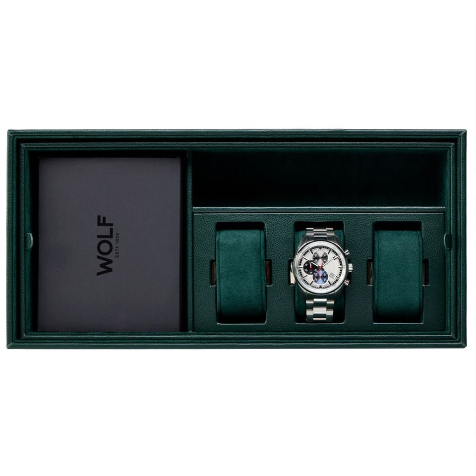 Wolf The Den 4 Piece Watch Winder Safe