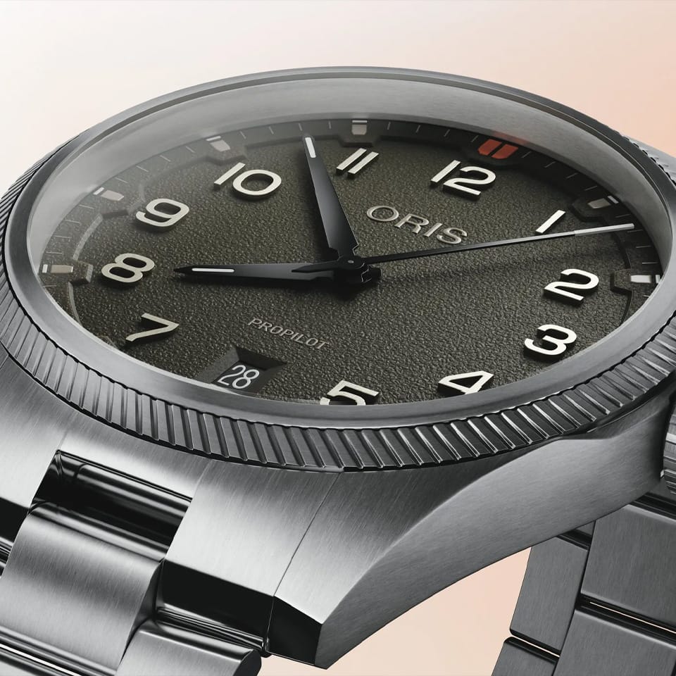 Oris ProPilot Date Automatic 41mm Watch 733 7805 4167MB