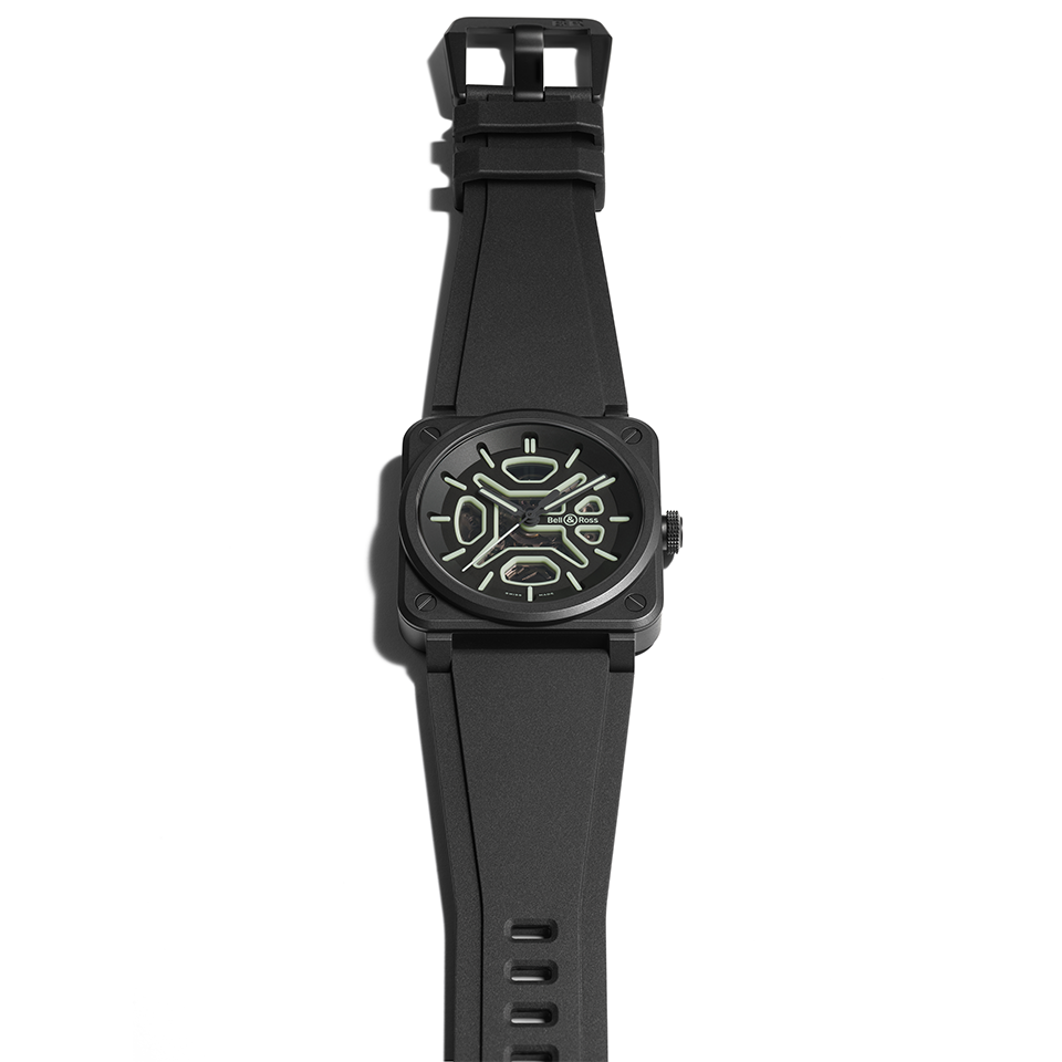 Bell & Ross BR-03 Automatic 41mm Watch BR03A-LM-SKCE/SRB