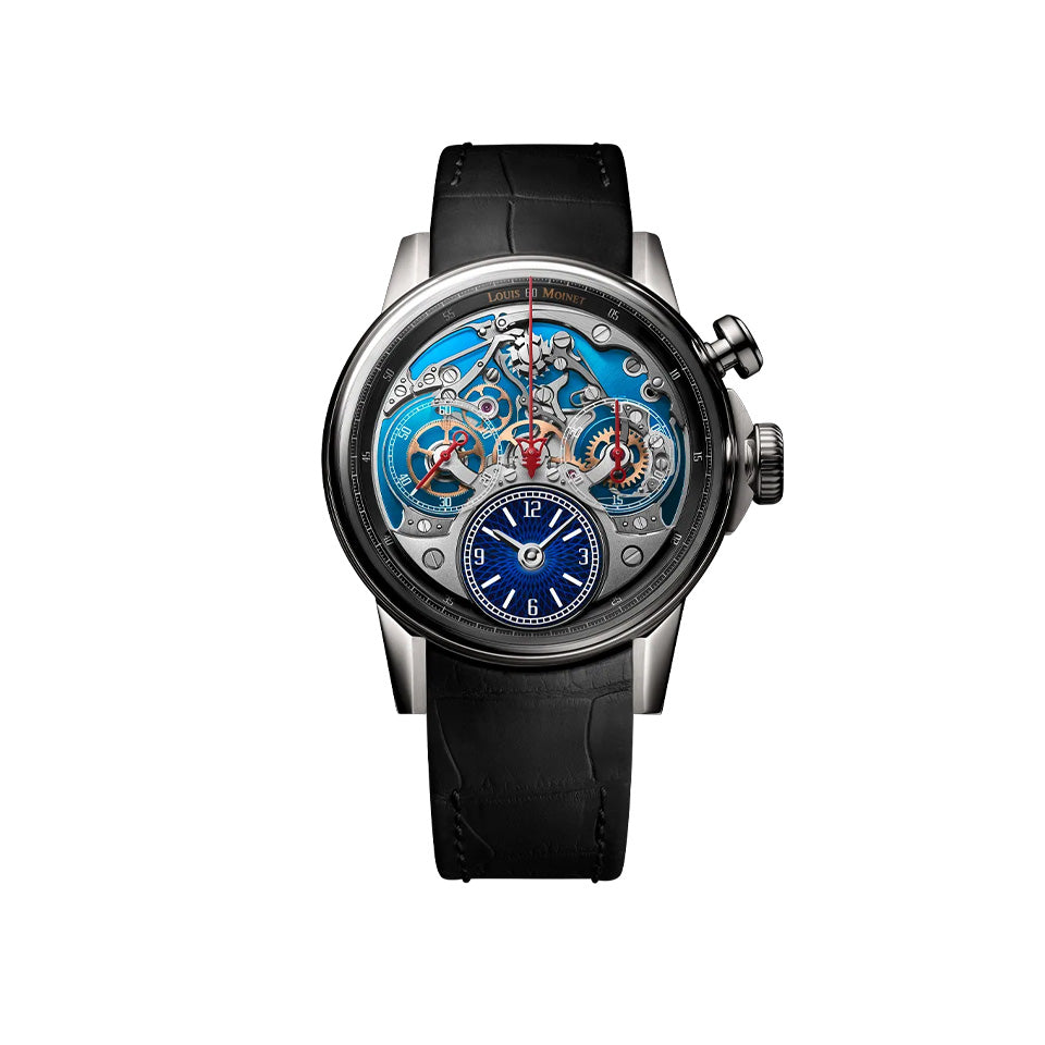 Louis Moinet Memoris Spirit Automatic Chronograph 40.70mm Watch LM-84.20.22