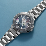 Oris Aquis Date Upcycle Automatic 43.50mm Watch 733 7789 4150MB