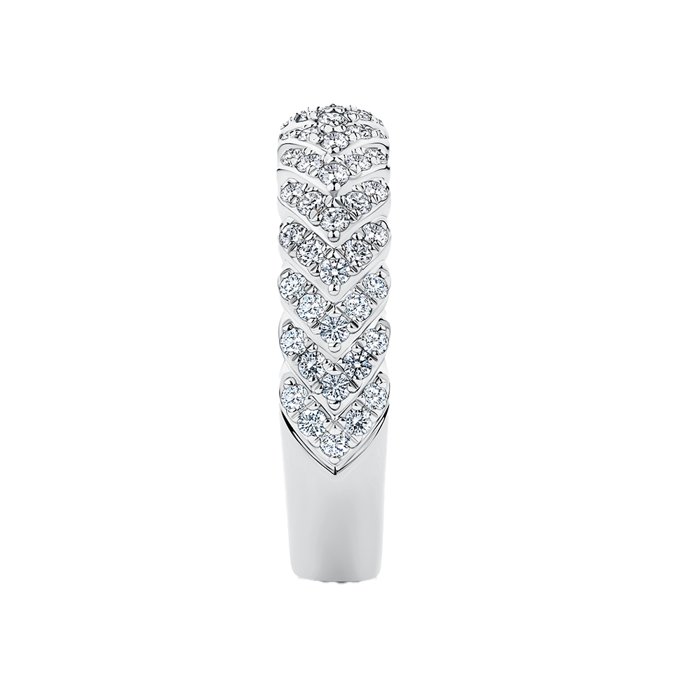 0.63 Carat Diamond Vera Ring in 14ct White Gold
