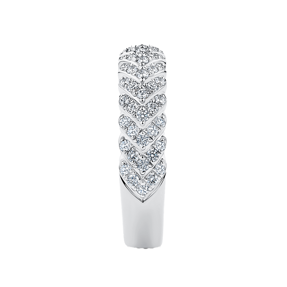 0.63 Carat Diamond Vera Ring in 14ct White Gold