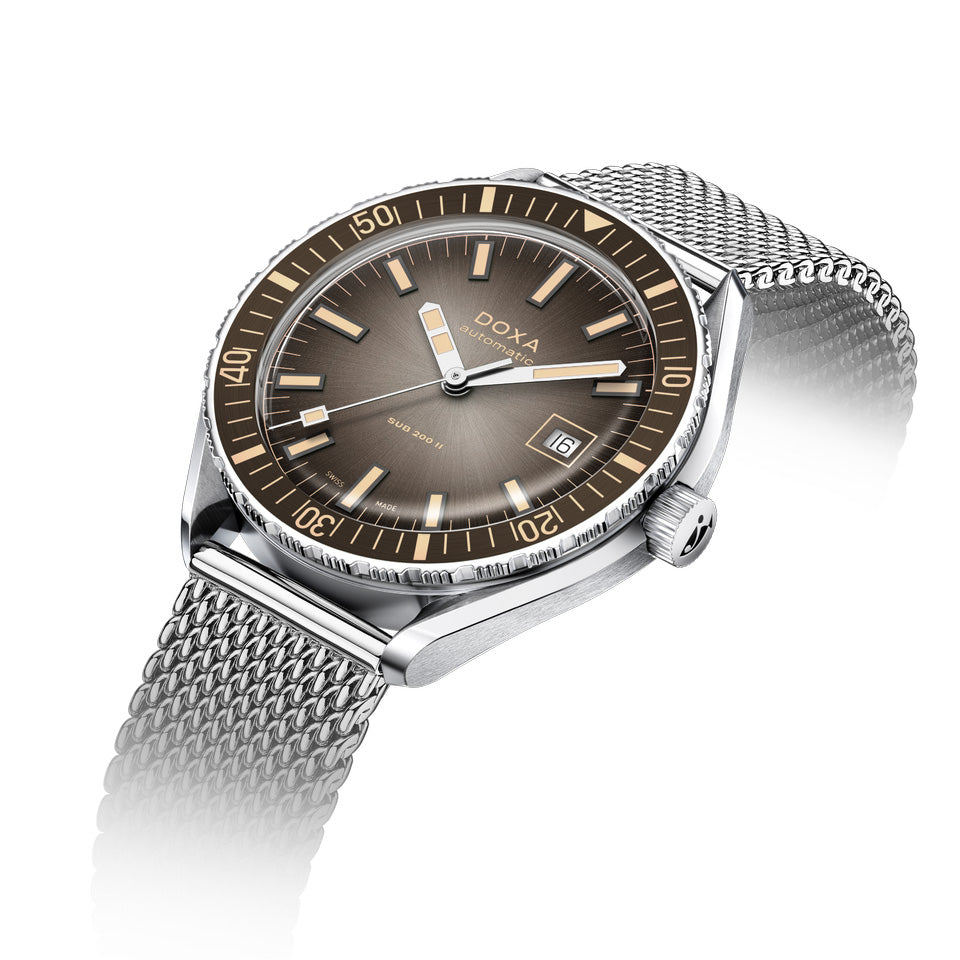 DOXA SUB 200 II Automatic 44mm Watch 795.10.101V.10