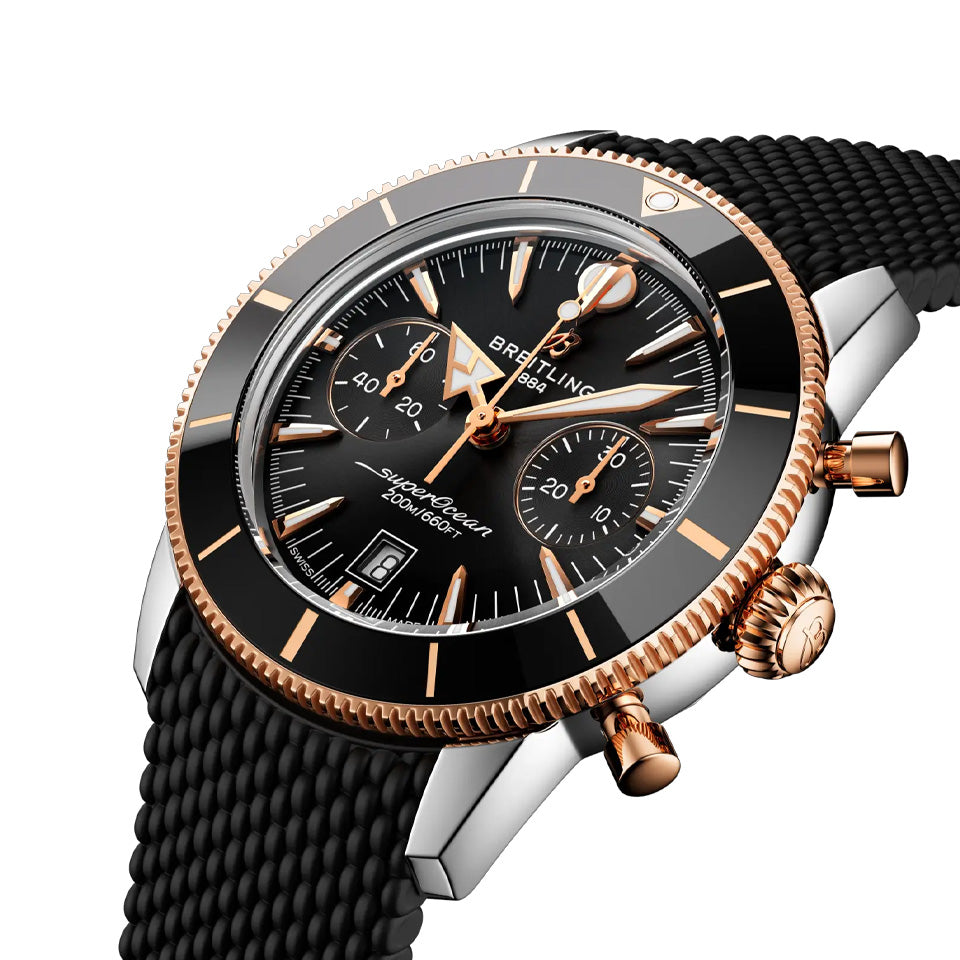 Breitling Superocean Heritage Automatic Chronograph 42mm Watch UB0156H11B1S1