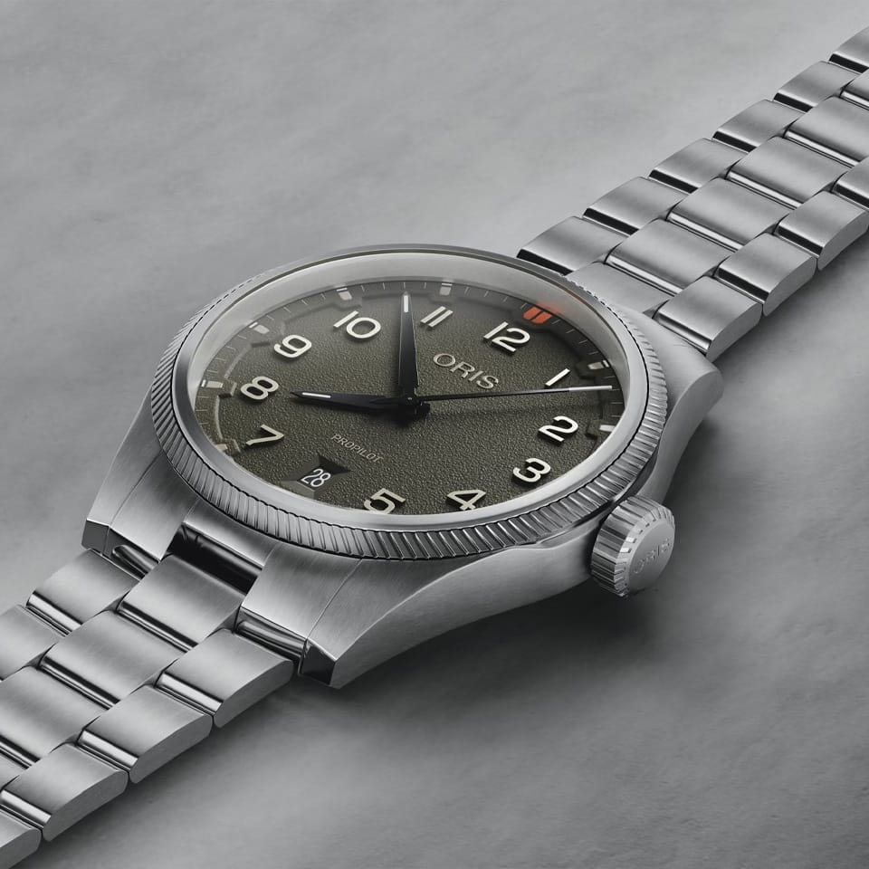 Oris ProPilot Date Automatic 41mm Watch 733 7805 4167MB