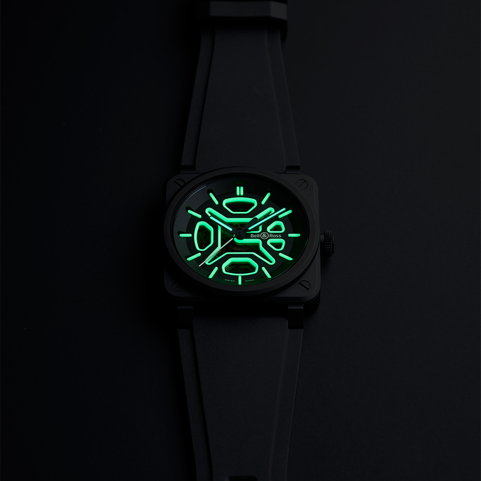 Bell & Ross BR-03 Automatic 41mm Watch BR03A-LM-SKCE/SRB