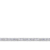 7.00 Carat Diamond Tennis Bracelet in 18ct White Gold