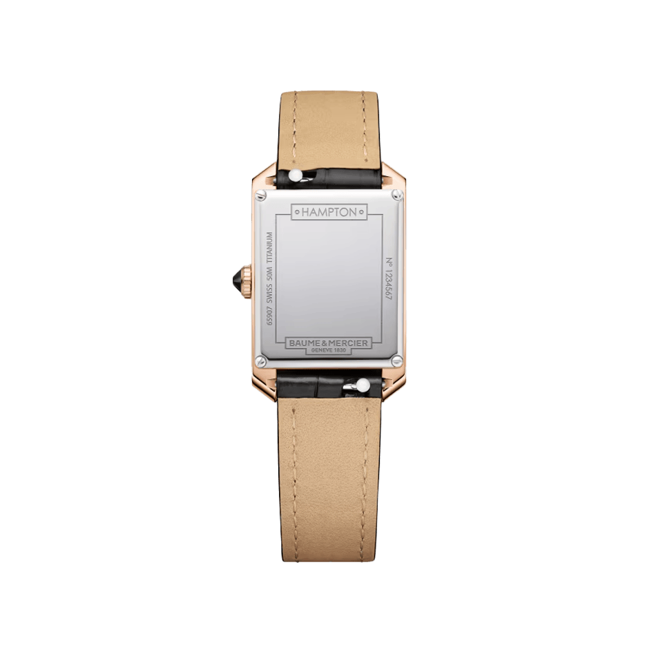 Baume & Mercier Hampton Quartz 35 x 22mm Watch M0A10752