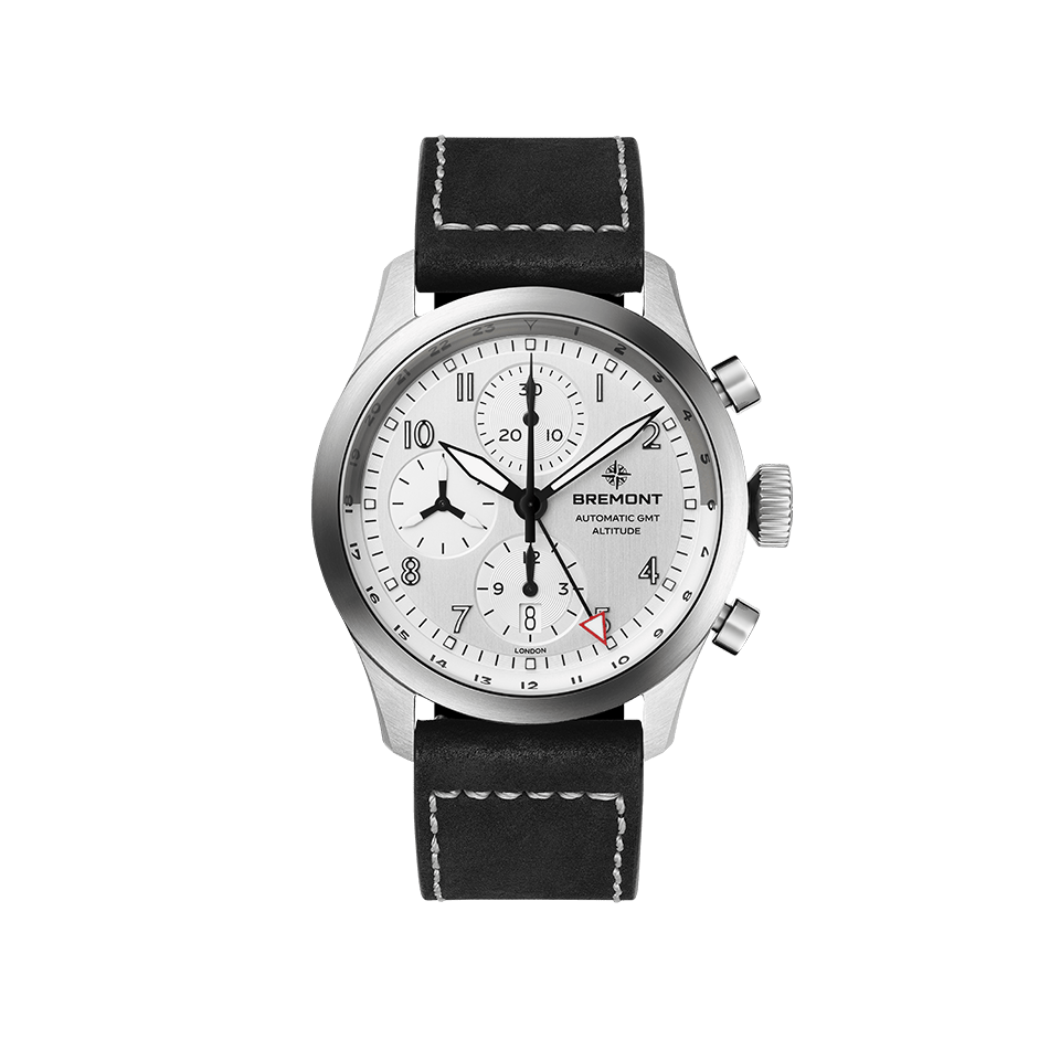Bremont Altitude Automatic Chronograph 42mm Watch ALT42-CHR-G-SS-SI-LS