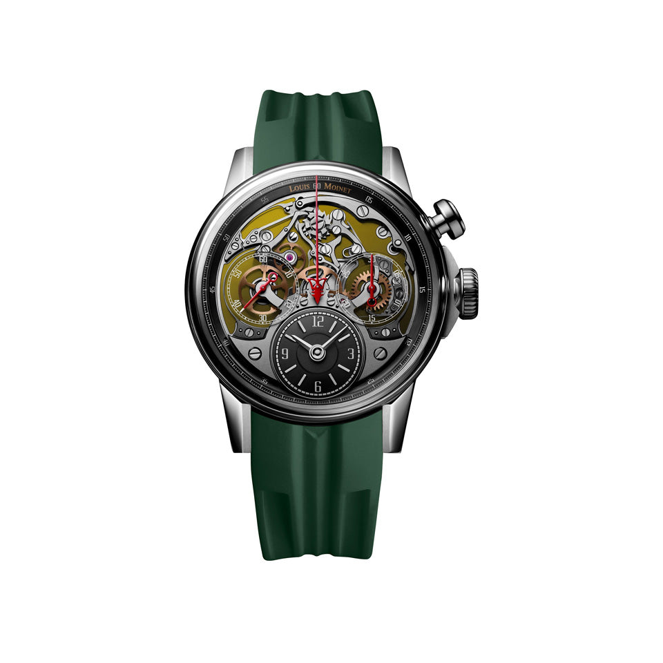 Louis Moinet Memoris Spirit Automatic Chronograph 40.70mm Watch LM-84.20.31
