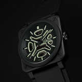 Bell & Ross BR-03 Automatic 41mm Watch BR03A-LM-SKCE/SRB