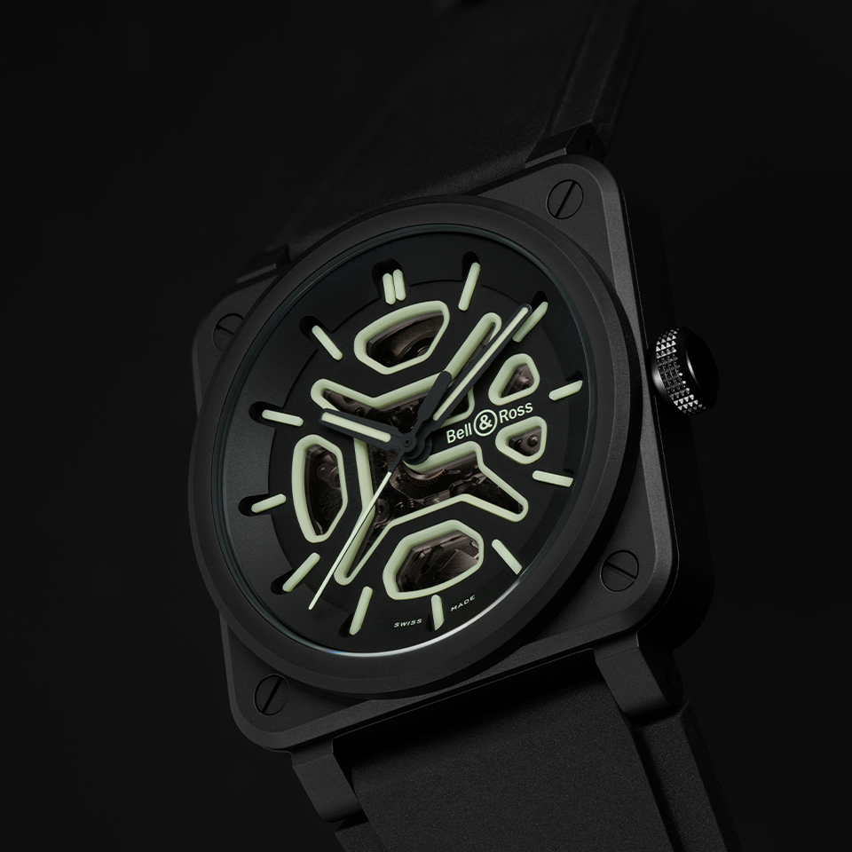 Bell & Ross BR-03 Automatic 41mm Watch BR03A-LM-SKCE/SRB