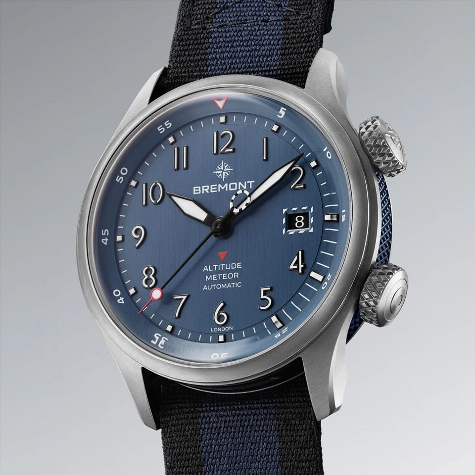 Bremont Altitude Automatic 42mm Watch ALT42-MT-TI-BLBL-N-S