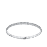 2.00 Carat Diamond Vera Flex Bangle in 14ct White Gold