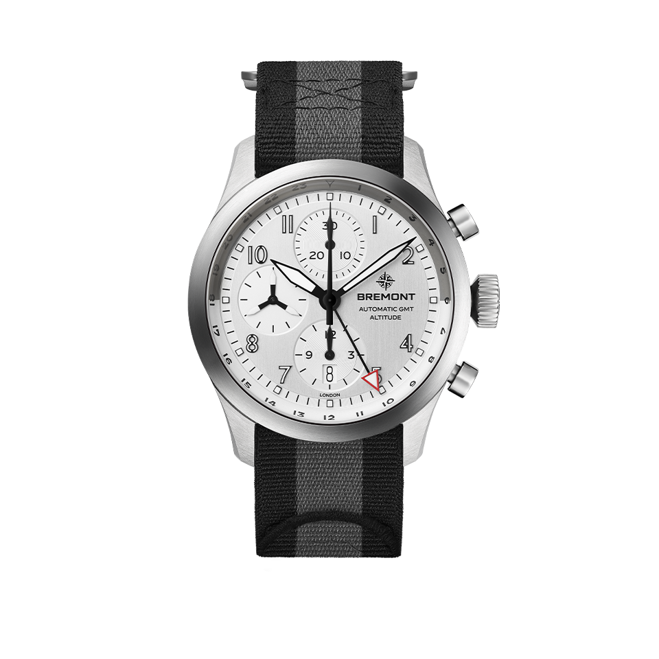 Bremont Altitude Automatic Chronograph 42mm Watch ALT42-CHR-G-SS-SI-NS