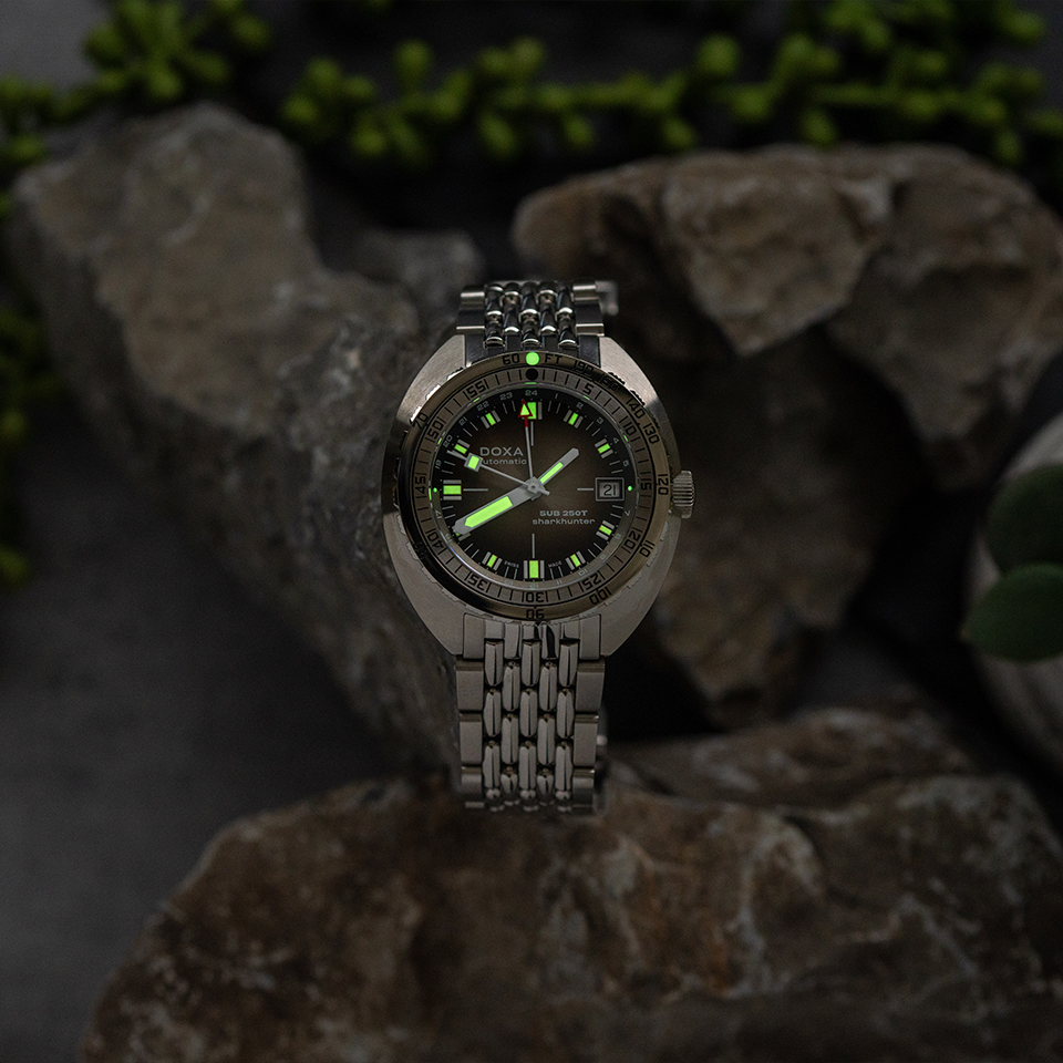 DOXA SUB 250T GMT STAINLESS STEEL BRACELET 855.10.101V.10