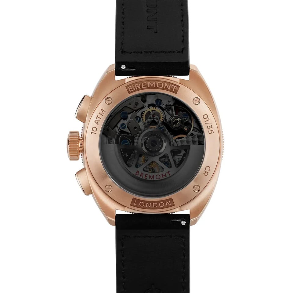 Bremont Limited Terra Nova Automatic Chronograph Men's 42.50mm Watch TN42-CHR-RG-BR-L-S