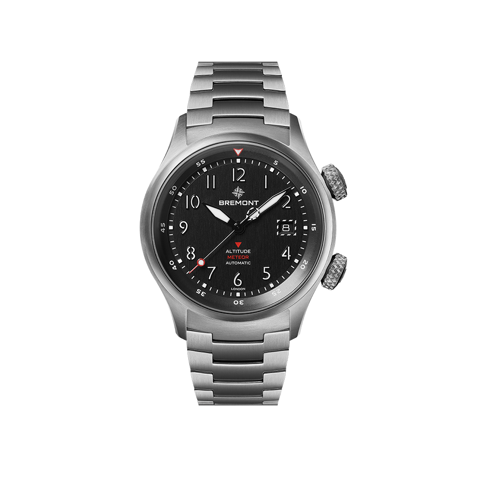 Bremont MB Automatic 42mm Watch ALT42-MT-TI-BKBK-B