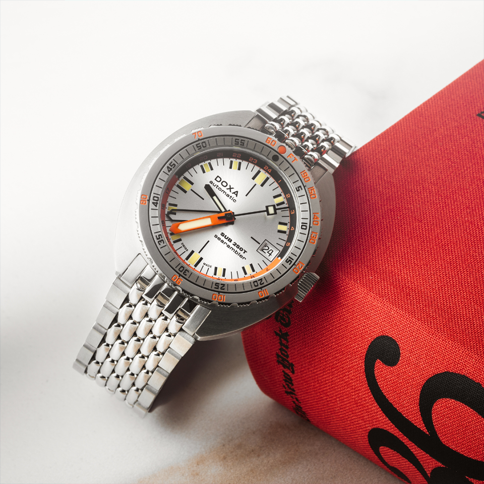 DOXA SUB 250T GMT STAINLESS STEEL BRACELET 855.10.021.10
