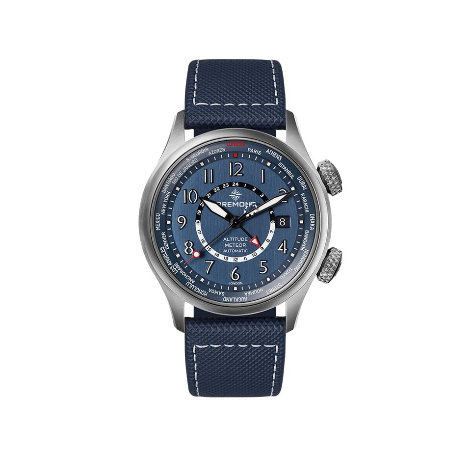 Bremont Altitude MB Meteor Automatic GMT 42mm Watch ALT42-MT-W-TI-BL-L-S
