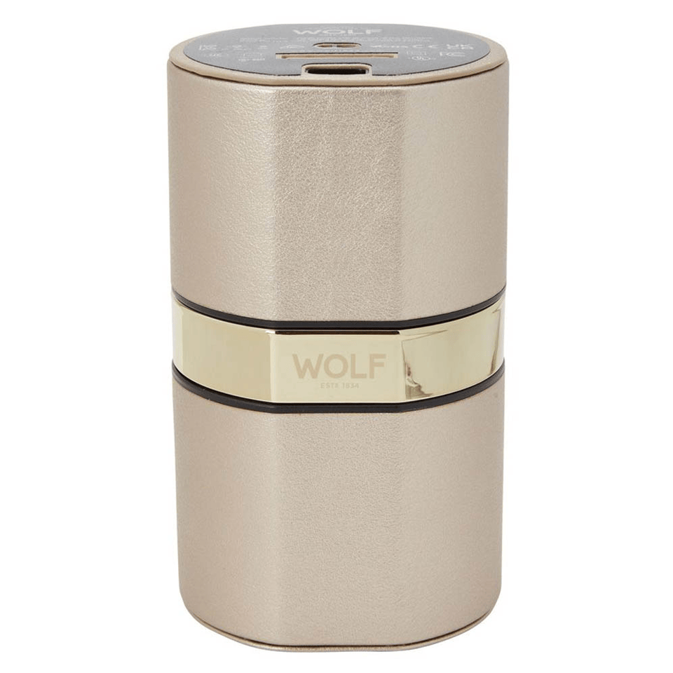 Wolf "The Rocket" Automatic Champagne Watch Winder