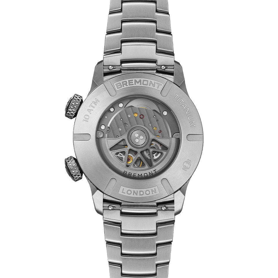 Bremont MB Automatic 42mm Watch ALT42-MT-TI-BKBK-B