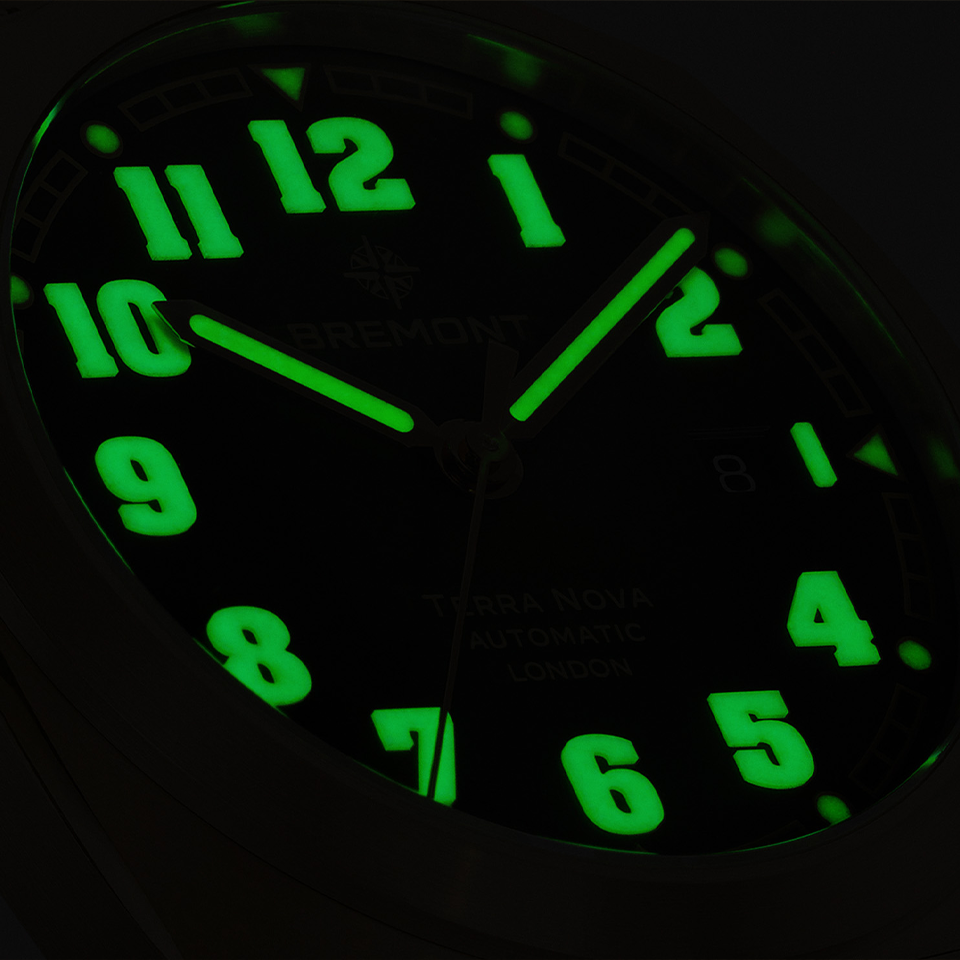 Bremont Terra Nova Automatic Bronze Cupro-Aluminium 40.50mm Watch TN40-DT-BZ-GN-L-S