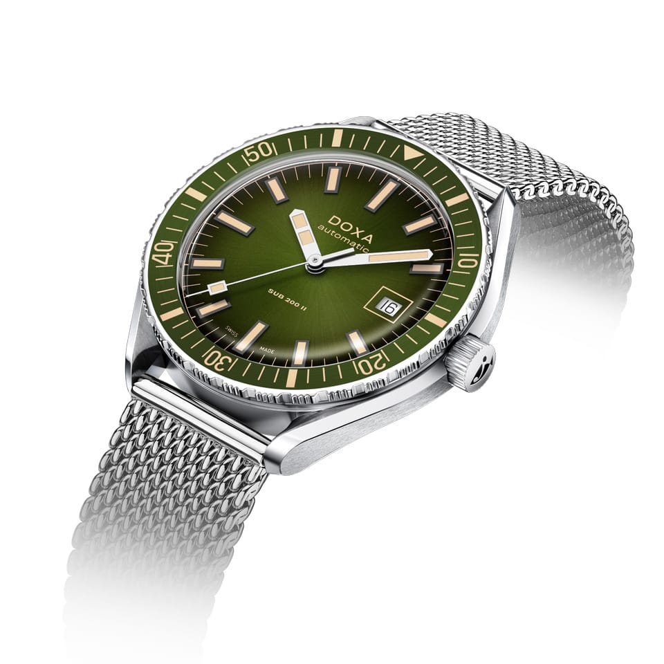 DOXA SUB 200 II Automatic 44mm Watch 795.10.131.10