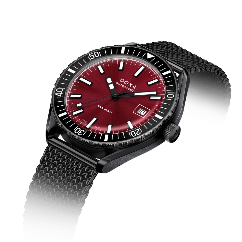 DOXA SUB 200 II Automatic 44mm Watch 795.70.161.15