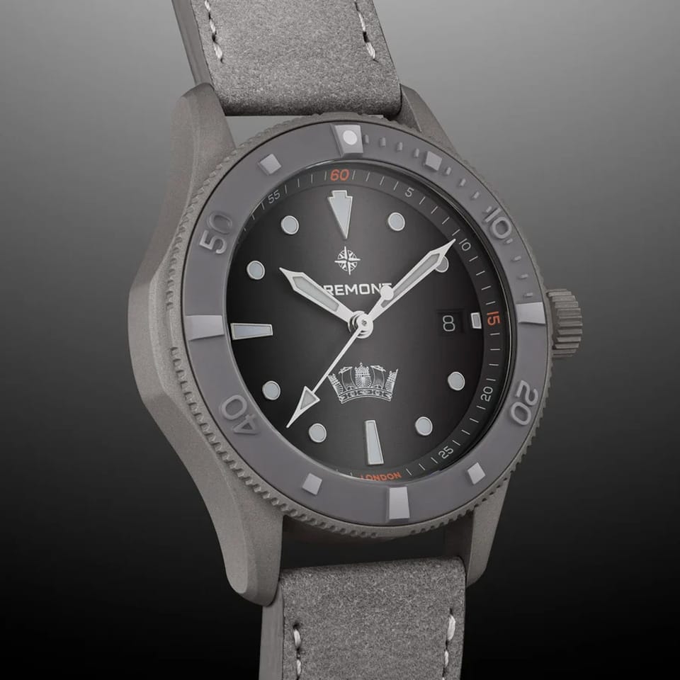 Bremont Supermarine Automatic 40mm Watch SM40-DT-GRSS-GR-HMAF