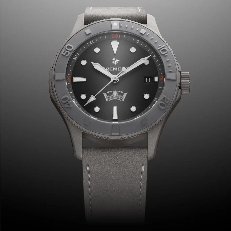 Bremont Supermarine Automatic 40mm Watch SM40-DT-GRSS-GR-HMAF
