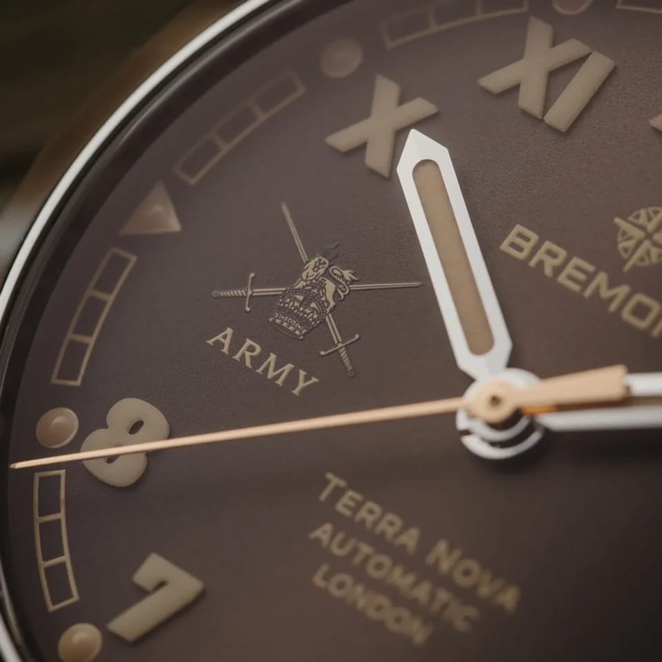 Bremont Terra Nova Automatic 40.50mm Watch TN40-DT-SS-HMAF-L-S