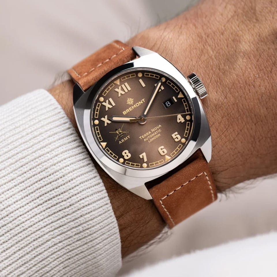 Bremont Terra Nova Automatic 40.50mm Watch TN40-DT-SS-HMAF-L-S