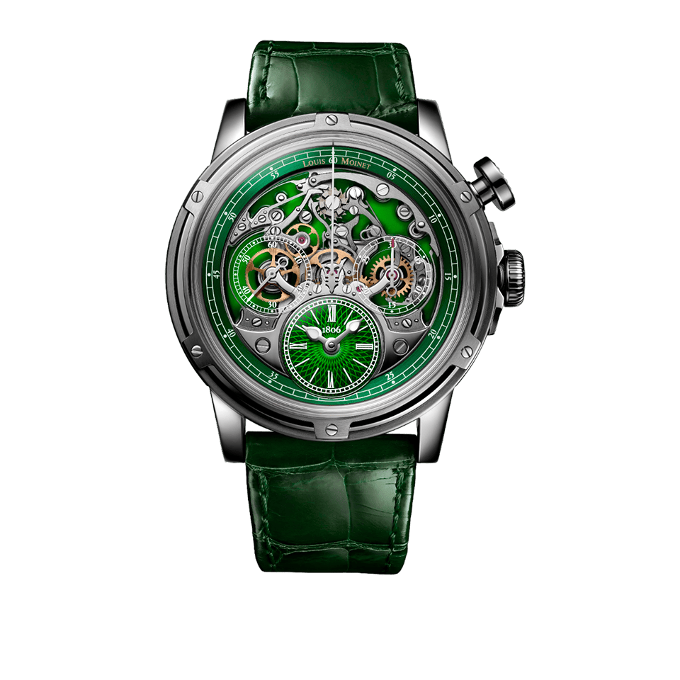 Hardy Brothers Jewellers | Louis Moinet Memoris Superlight Green 46.00MM Watch