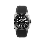 Bell & Ross BR-03 Automatic 42mm Watch BR03A-D-BL-ST/SRB