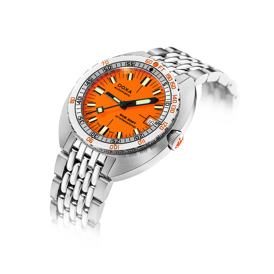 DOXA SUB 200T Professional Stainless Steel Bracelet 804.10.351.10