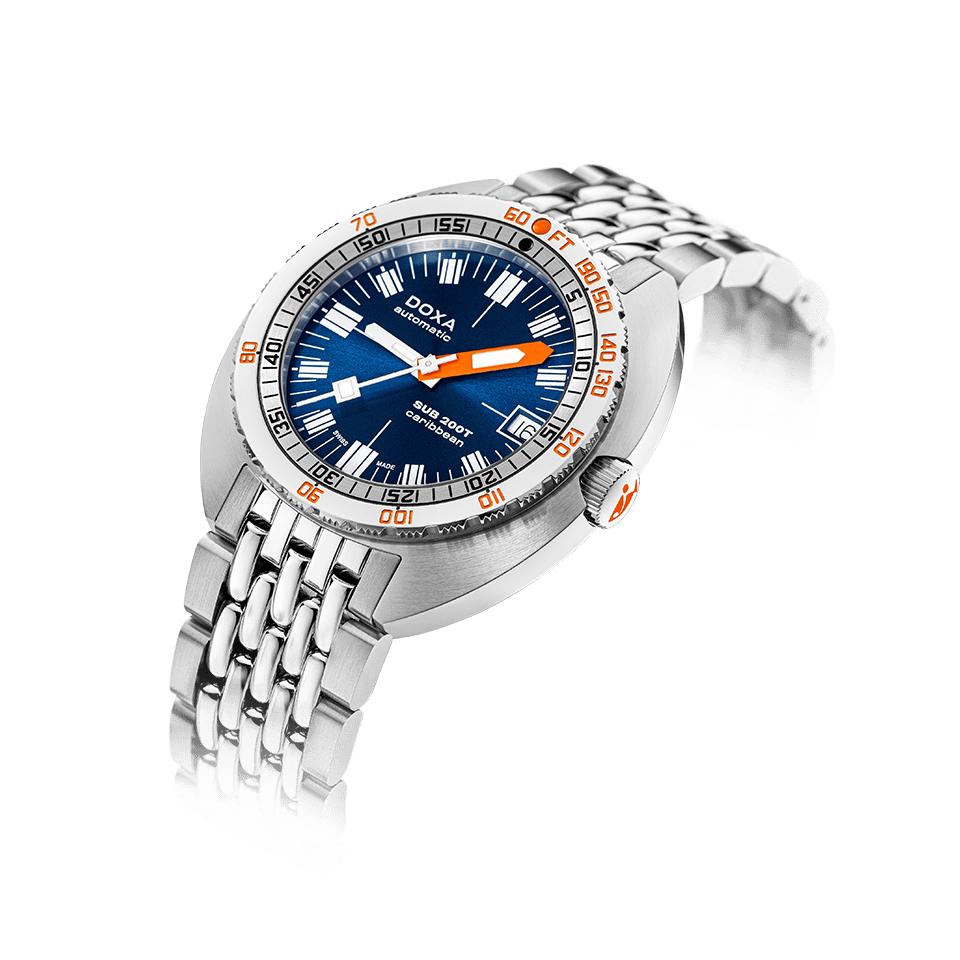DOXA SUB 200T Caribbean Stainless Steel Bracelet 804.10.201S.10