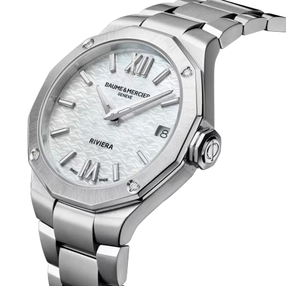 Baume & Mercier Riviera Quartz 33mm Watch M0A10729