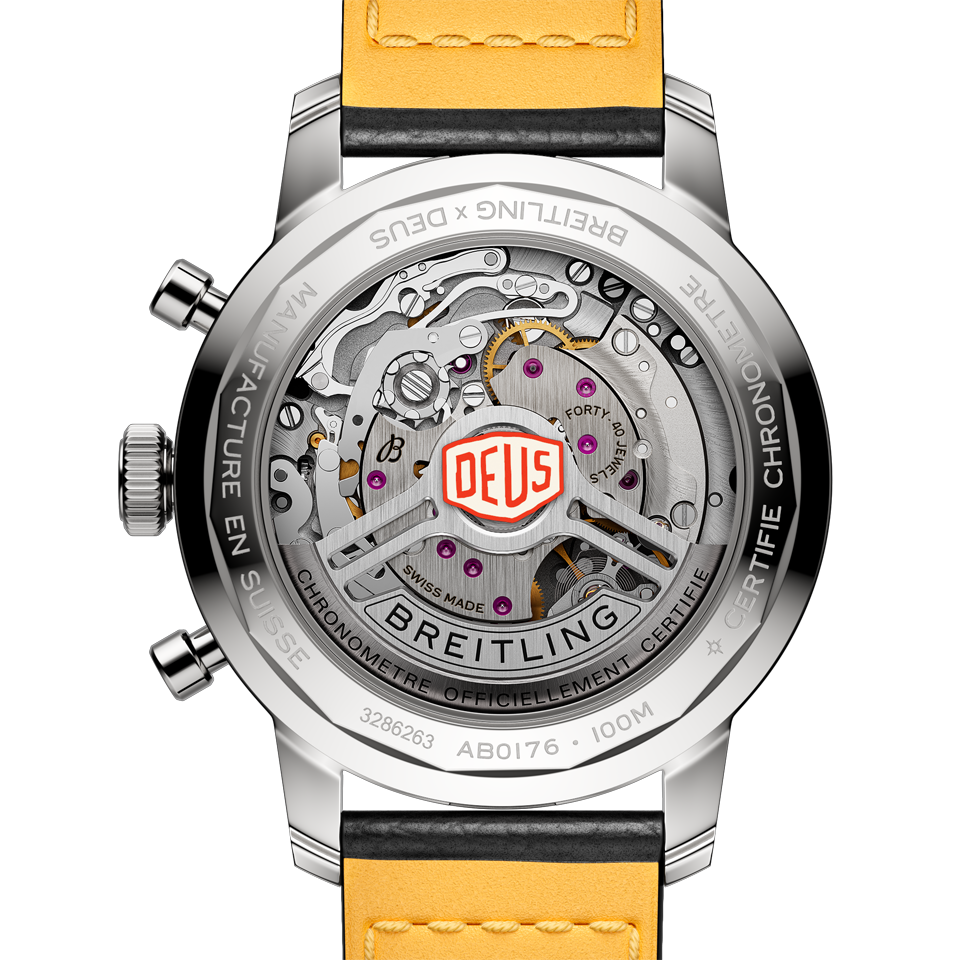 Breitling Top Time Deus B01 Chronograph 41mm Watch AB01765A1B1X1