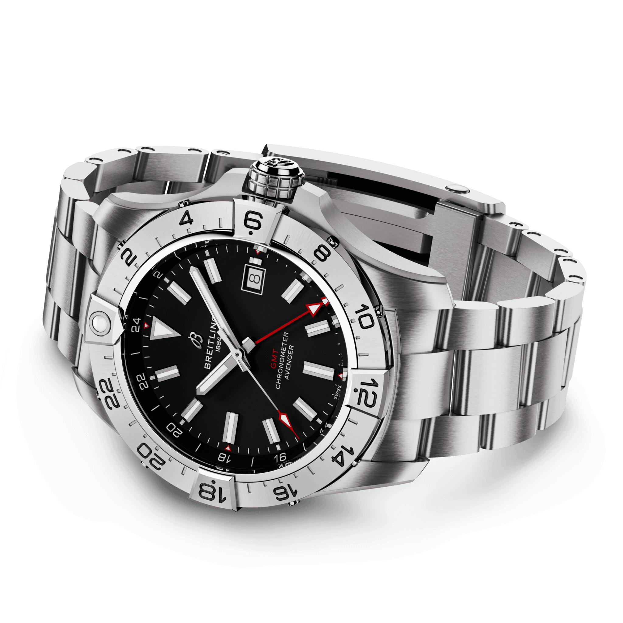 Breitling Avenger Automatic GMT 44mm Watch A32320101B1A1