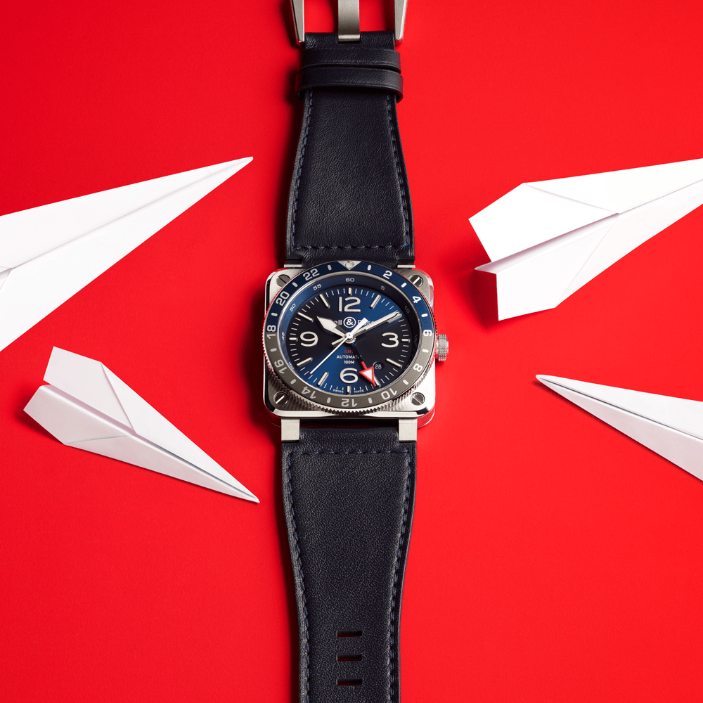 Bell & Ross BR 03-93 GMT Blue | Hardy Brothers Jewellers