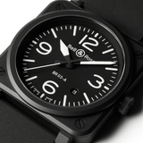 Hardy Brothers Jewellers | Bell & Ross BR 03 Black Matte 41.00mm