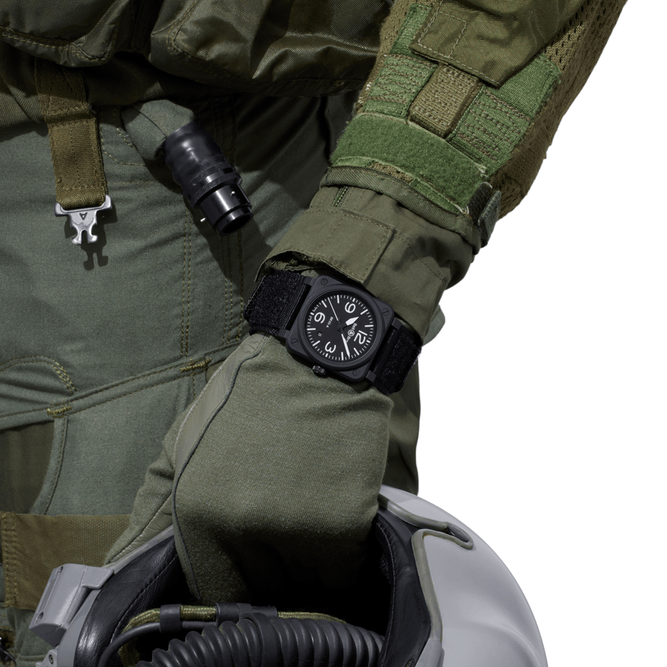 Hardy Brothers Jewellers | Bell & Ross BR 03 Black Matte 41.00mm